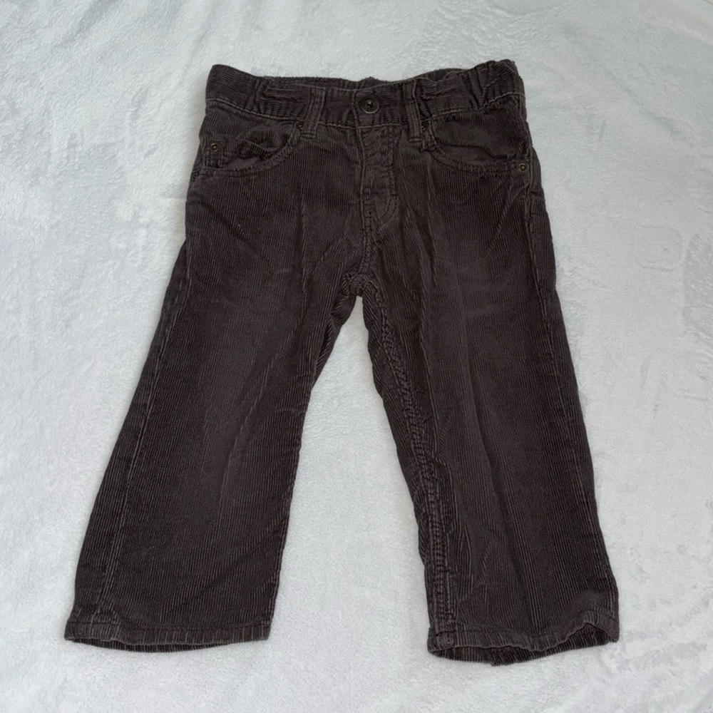 H&M L.O.G.G 12-18 month brown jeans100% cotton baby boy clothing